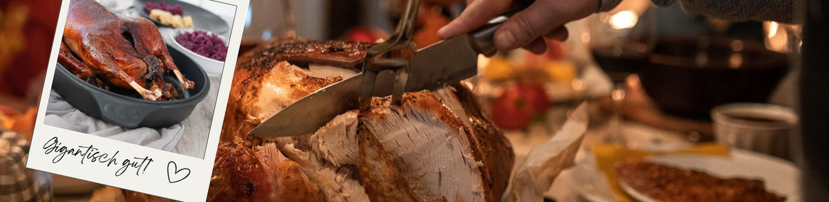 Gänsebraten mit Thüringer Klößen